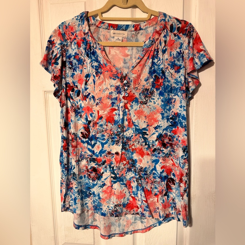 Liz Claiborne short sleeve top